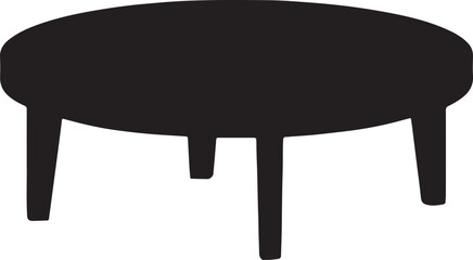 TABLE VECTOR SILHOUETTE