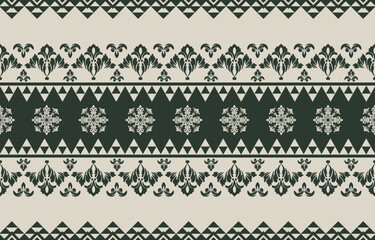 Elegant luxury damask seamless pattern with vintage floral ornament, suitable for wallpaper, packaging, wedding invitations, and fabric design.	