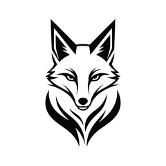 Obraz premium Majestic Fox Logo Design