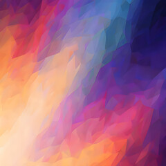 A dynamic and modern abstract background featuring a rich color gradient transitioning from warm to cool tones