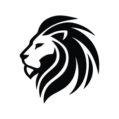 Obraz premium Majestic Lion Portrait A Symbol of Strength and Regal Power