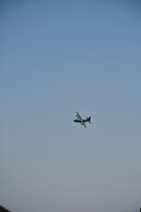 Hercules aircraft flying in the sky