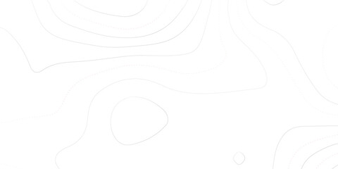 Vector art of simplified topographic map with gentle contour lines, showcasing subtle elevation changes in a clean and easytounderstand format