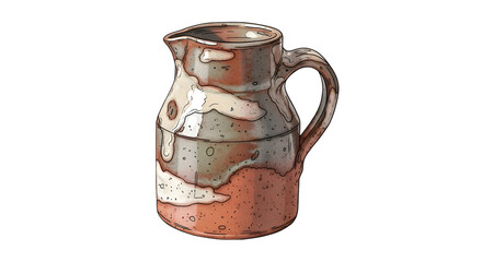 old ceramic jug