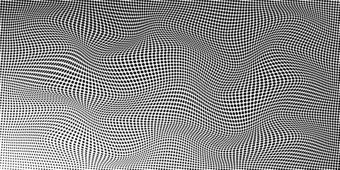 abstract black polka dot pattern suitable for background.