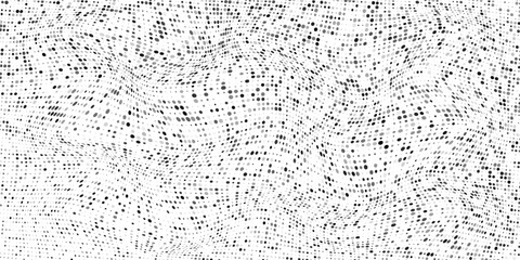 abstract black polka dot pattern suitable for background.