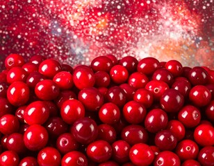 Red berries close-up