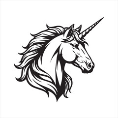 horse head silhouette