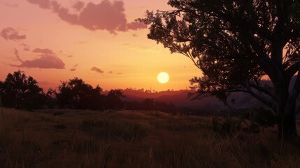 Sunrise & Sunset Coastal Landscapes: Orange/Red Sky Reflections, Blue Ocean Waves & Summer Beach Vistas