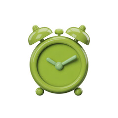 Green Alarm Clock on Black Background whimsical vwjextyq3eafbwwiwhq