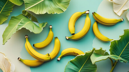 Tropical Banana Seamless Wallpaper