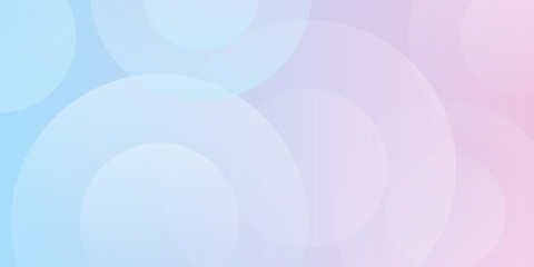 abstract background .blue and pink gradation. circle effect style. modern minimalist.eps 10