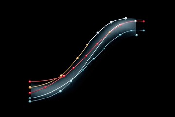 Detailed kinetic reaction curve overlays for multiple temperature conditions