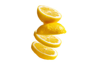  Lemon Slices on floating