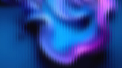Captivating neon abstract background with vibrant blue and purple gradients, perfect for modern tech or event designs