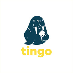 tingo eating ice cream