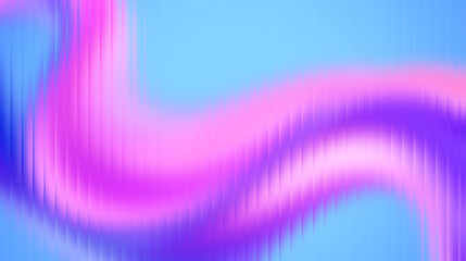 Vibrant holographic gradient wave flows through abstract pastel background, creating a modern, dreamy, and ethereal visual experience.