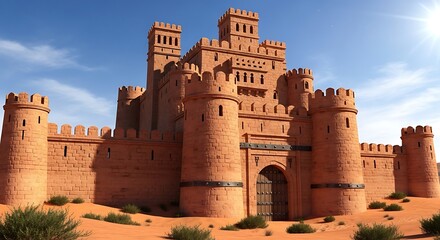Desert Castle Fortress. (1)