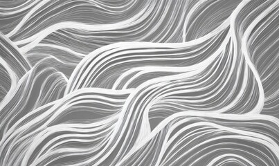 Abstract wavy lines in grayscale