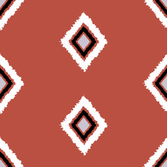 seamless geometric pattern with rhombuses modern background texture for fabric surface design packaging vector illustration