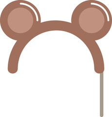 vector illustration of hair accessories