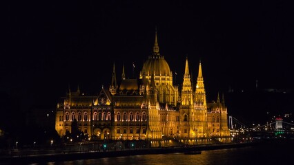 Fototapeta premium hungarian parliament building in budapest