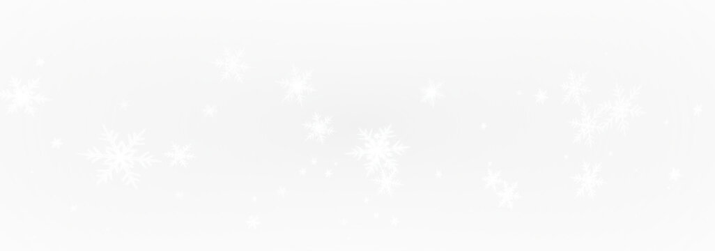 Stunning Snowflake Overlay PNG for use on Transparent Backgrounds in various Professional Designs and Projects