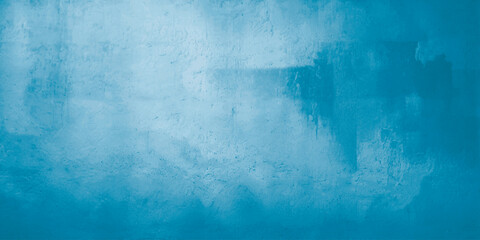 Blue concrete texture with old vintage for background. Vector design.