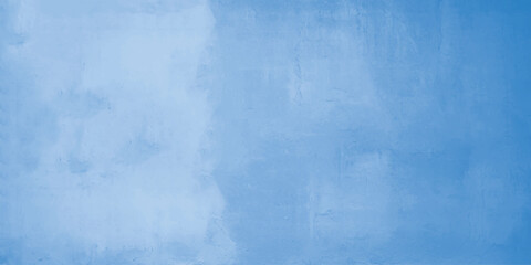 Blue Rough Background concrete old paint wall, Texture cement surface. Vector