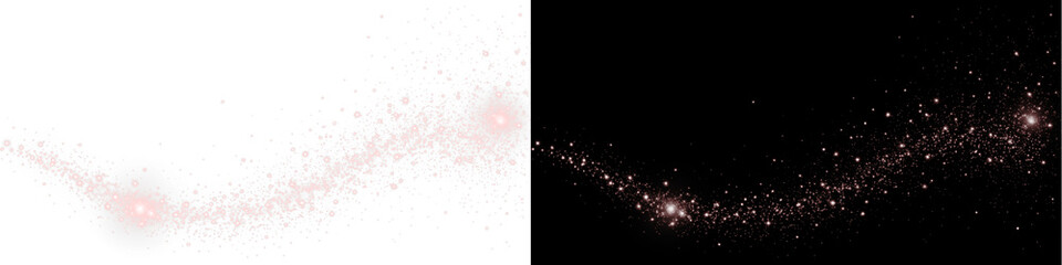 Stellar Cosmic Illustrations Galactic Nebula PNG Transparent Overlay Perfect for Various Creative Projects