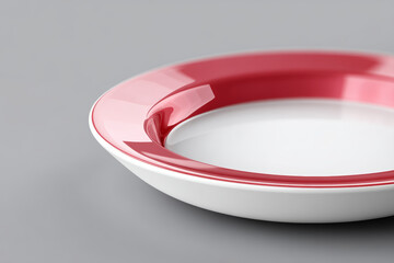 Simple plate looks clean and modern