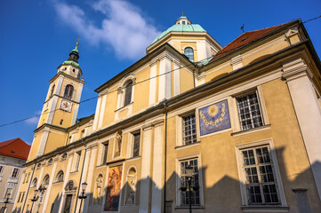 Saint Nicholas Cathedral of Ljubljana, Slovenia