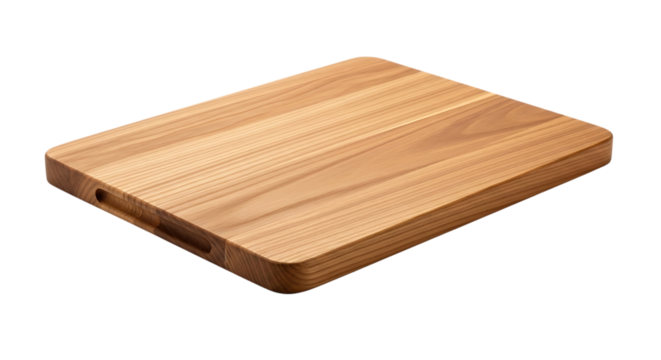 Wooden cutting board kitchen chopping block butcher block wood food prep surface oak maple walnut 100 characters transparent background