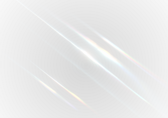 PNG glowing rainbow prism with crystal sparkle transparent light reflection shine and magical bright overlay