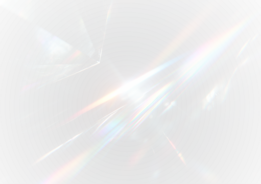 PNG rainbow shine with luminous prism glow sparkling crystal reflection bright shimmer and fantasy effect