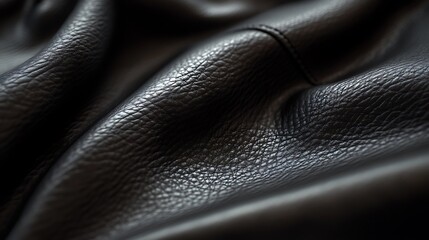 black leather background