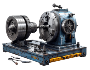 Bench-Top Semi-Automatic Lathe with Workshop Tools