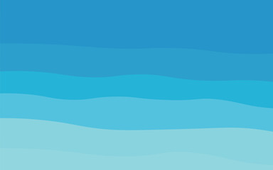 Layered landscape in shades of blue, resembling calm ocean waves or rolling hills. Ideal for serene backgrounds, web banners, digital artwork, presentations, and modern, peaceful design projects.