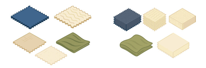 Different types of pasta shapes displayed on a clean background for culinary inspiration