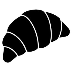  vector-silhouette-of-a-freshly-baked-croissant-wit