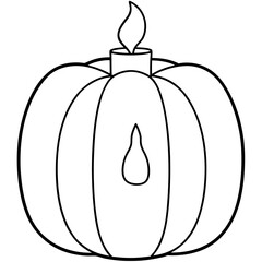 vector illustration of a pumpkin