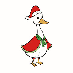 santa claus with christmas tree