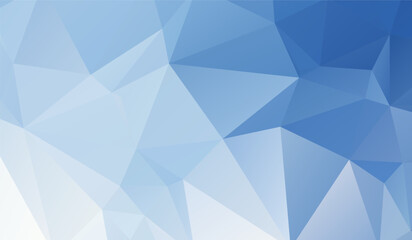 Fototapeta premium A vibrant composition of overlapping triangles and polygons in varying shades showcasing a captivating interplay of light and shadow.