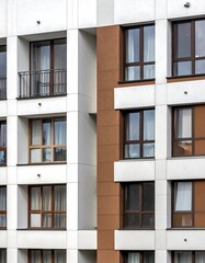 Modern apartment building facade (1)