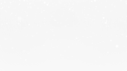 Beautiful Snowflakes Falling in a Winter Wonderland - Perfect Transparent PNG Overlay for Your Projects