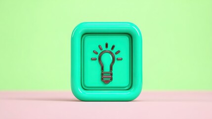 Green light switch symbolizing the transition to sustainable energy solutions and climate dashboard innovations