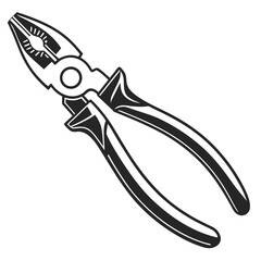 pliers isolated on white background