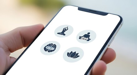 Mindfulness Mobile App Interface Design.