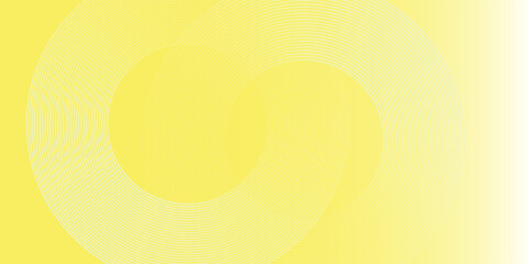 White yellow pastel gradient abstract background with modern circle