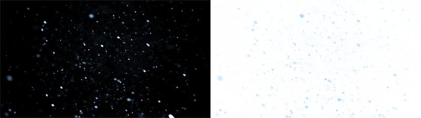 Create magical winter scenes with this stunning transparent snow PNG overlay for your holiday photos